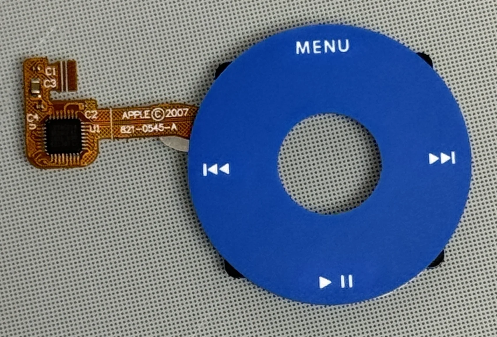 iPod Classic シルバー クリックホイール 6th Generation iPod Classic Click Wheel Silver