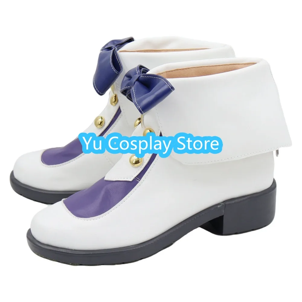 Kano Cosplay Shoes Anime Game Custom Made Boots Japanese Virtual Singer Kano Cute Idol Shoes Tailor Made