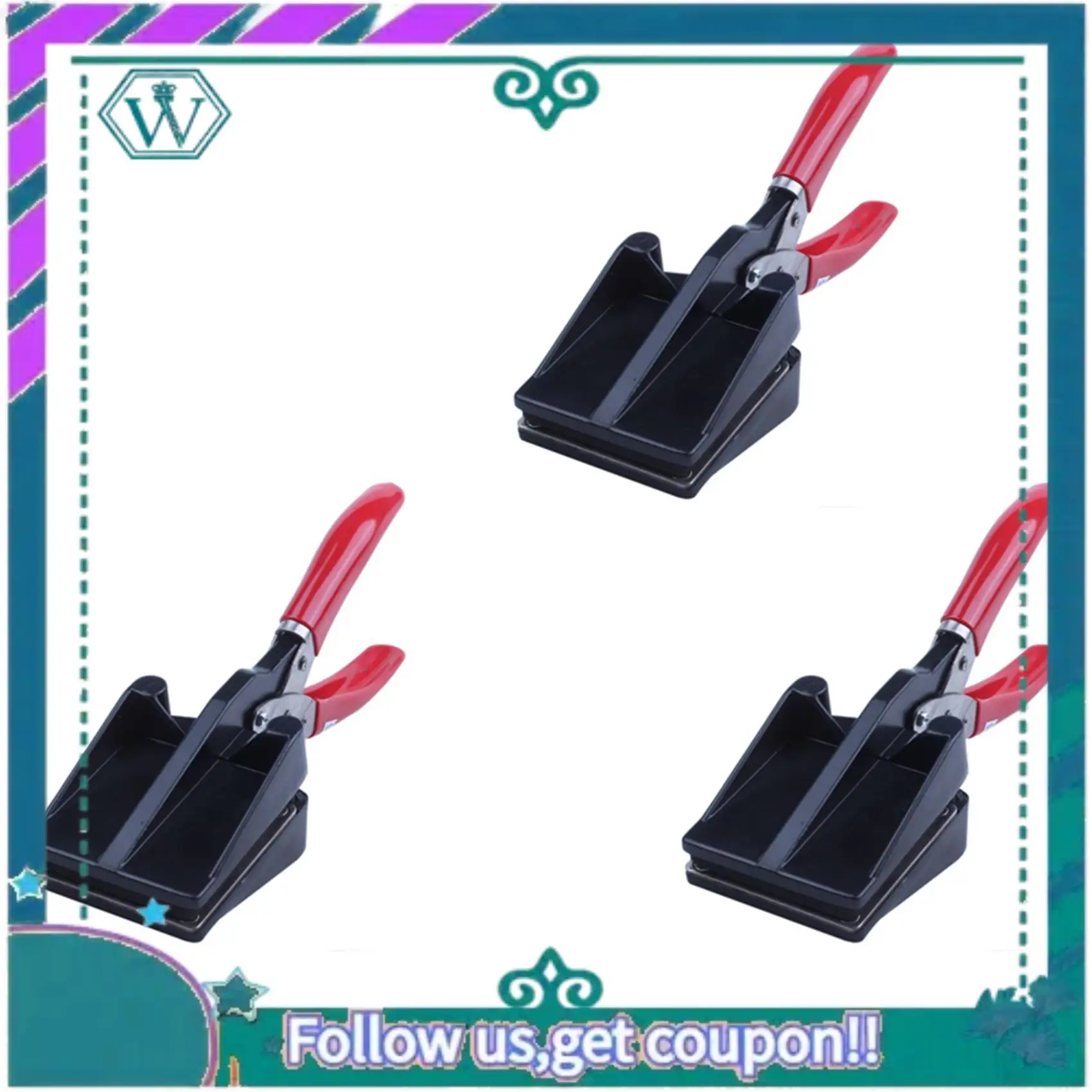 A75Q-3X passeport ID licence Photo Cutter Photo poinçon 35Mm X 45Mm