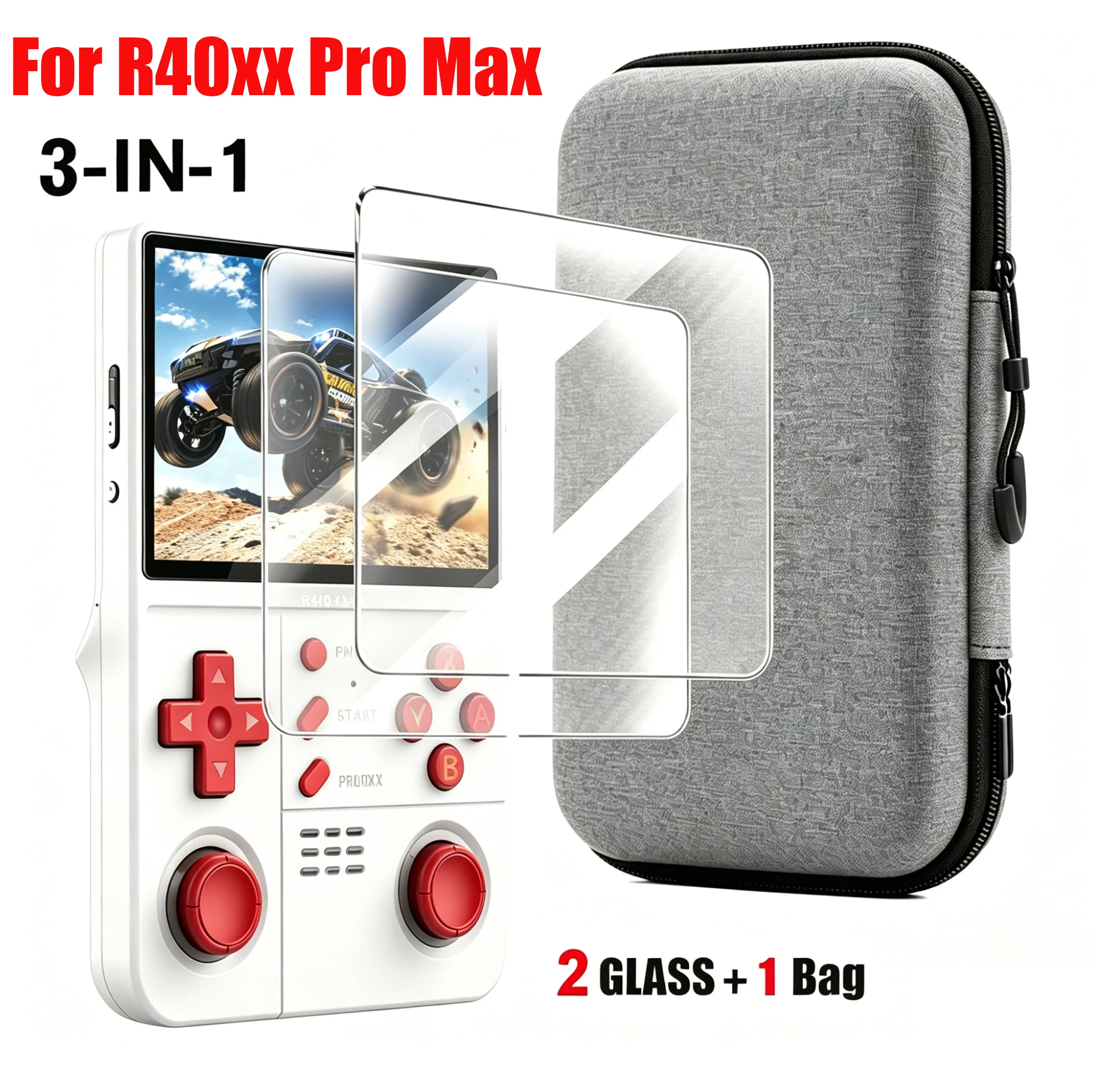 For R40XX PRO MAX game console storage bag EVA hard shell an