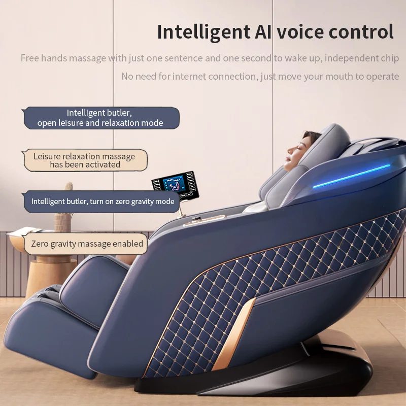 Jare H6 New Model Home Office Furniture Electric Heating Kneading Cheaper Price Luxury Zero Gravity Recliner Massage Chair