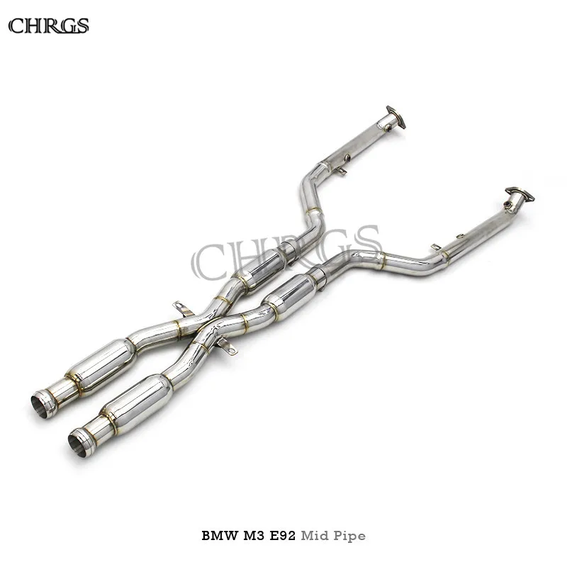 

Exhaust Downpipe Mid pipe For BMW M3 E92/E90/E93 V8 4.0L 2008-2013 Performance 304 Stainless Steel Equal length Midpipe
