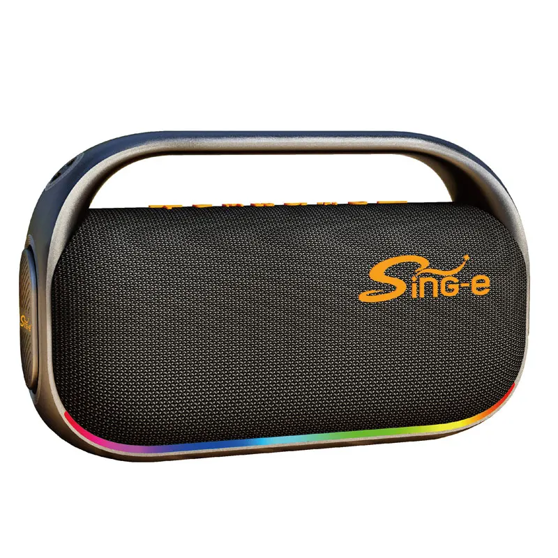 Portable Bluetooth Karaoke Speaker RGB Home KTV System Party Singing Entertainment Computer Mobile Phone