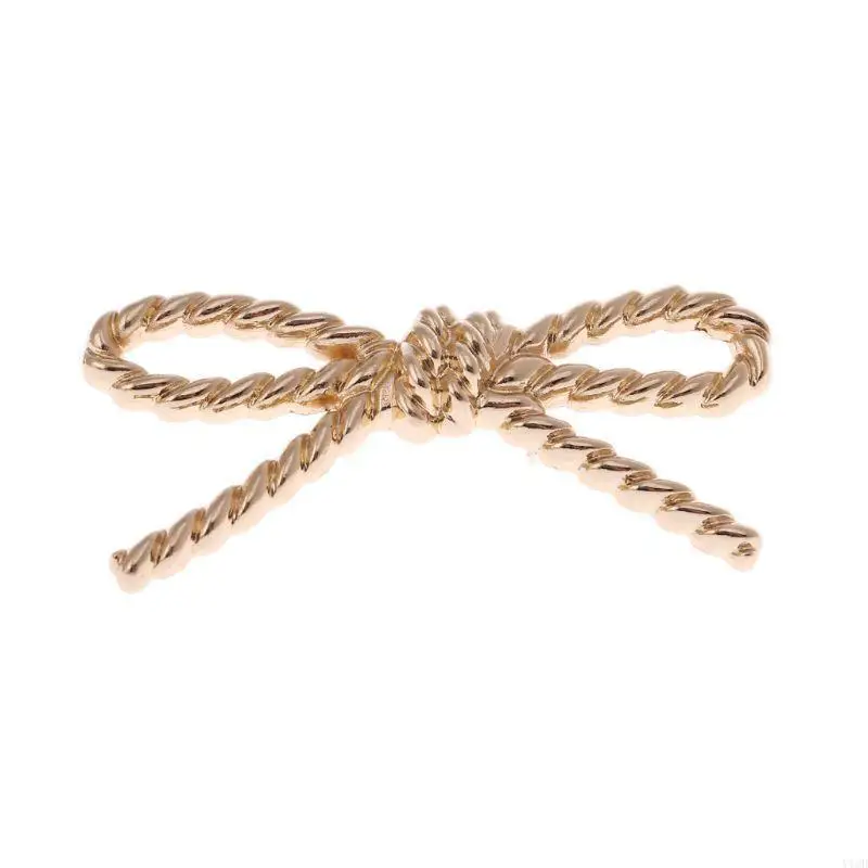 1 قطعة الأجهزة المعدنية Bowknot الأحذية حقيبة الديكور حقائب الكتف حقيبة يد أجزاء Acce