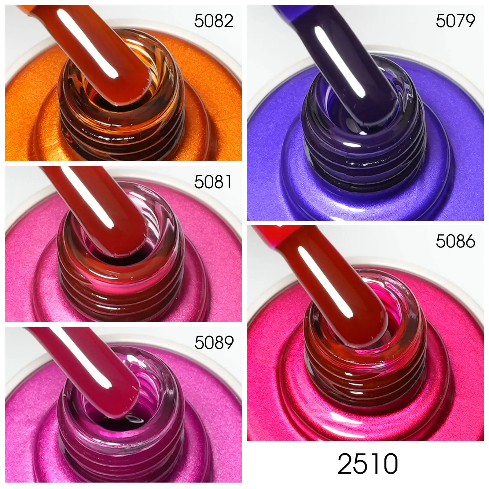 5 stücke * 10 ml Combo Venalisa Farbe Nagel Gel Polnischen Kit DIY Nagel Maincure HEMA KOSTENLOS Soak Off UV LED lange Tragen Nagel Gel Lack Lot – Detail 13