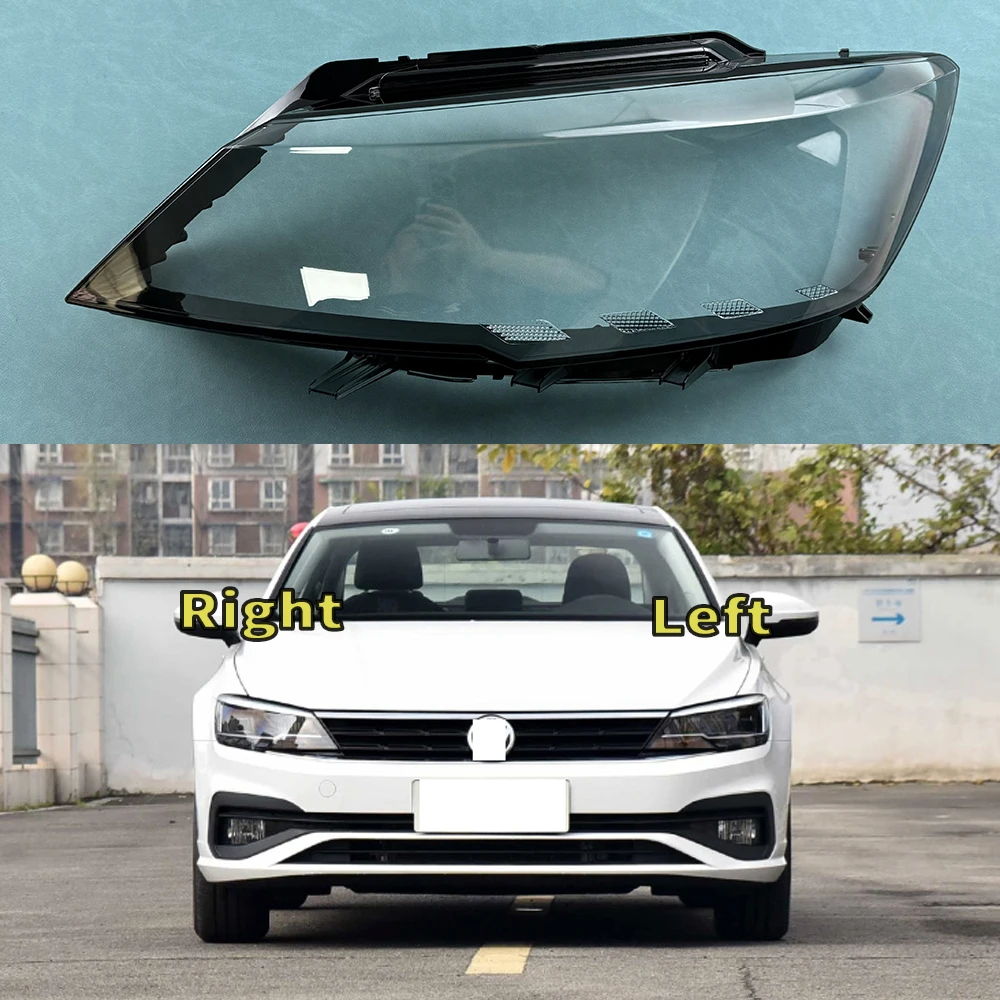 

For Volkswagen VW Lamando 2019 2020 2021 Headlight Cover Lens Headlamp Shell Plexiglass Automobiles Parts