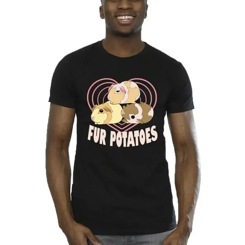 

Мужская футболка с мехом картофеля для домашних животных