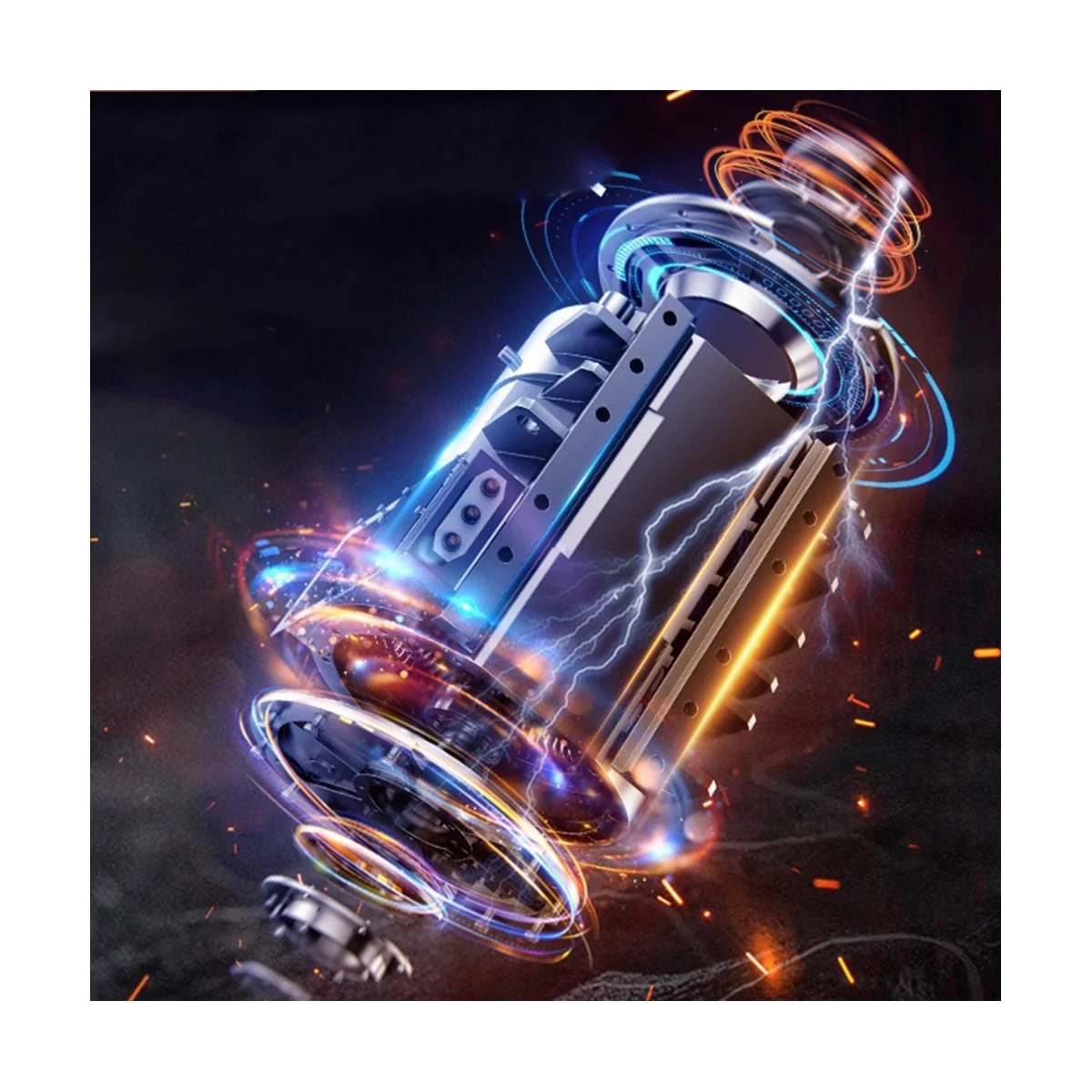 مكنسة كهربائية محمولة للسيارة ، شفط قوي ، مكنسة كهربائية متعددة الوظائف ، استخدام مزدوج ، مكتب صغير محمول باليد-B ، 7500PA