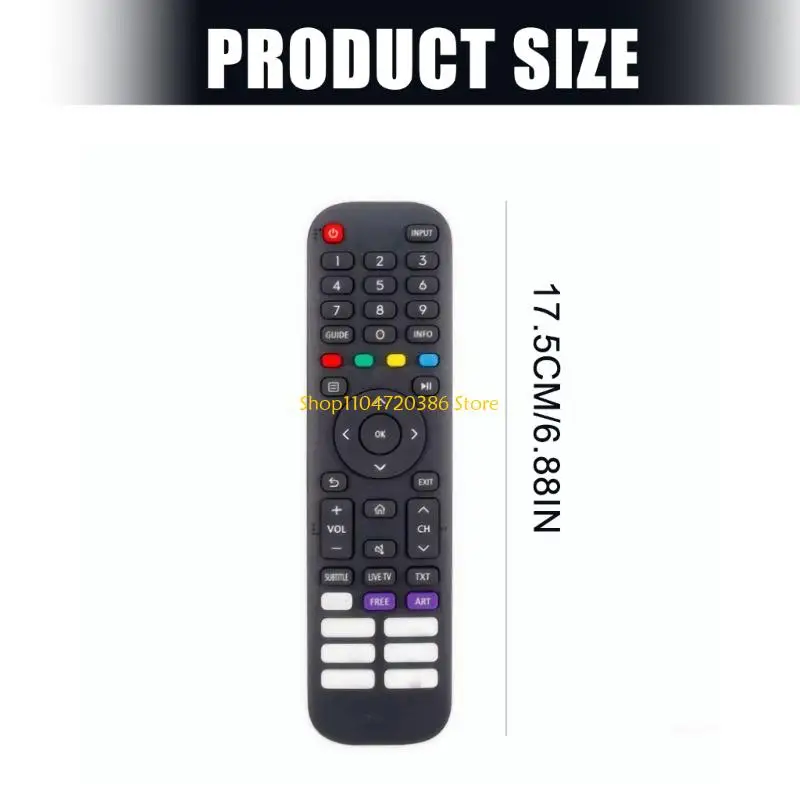 K0EA Ergonomic Remote Control Small Controller for Multiple Models Plastic Texture Build Button Layout Easy Installation