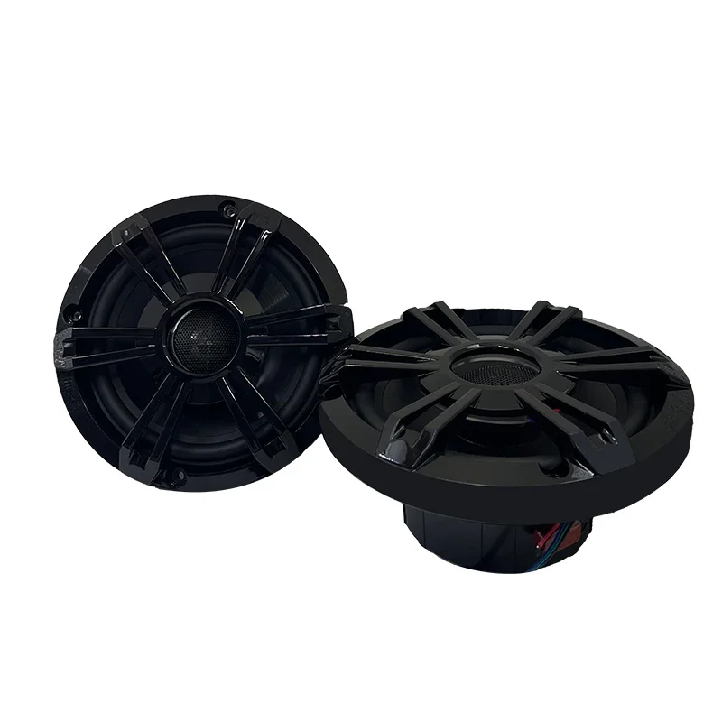 New Waterproof Aluminum Loudspeaker for Outdoor Yacht UTV Bathroom Use Compatible Marine Stereo IP66 Rated Retrofit/Upgrade