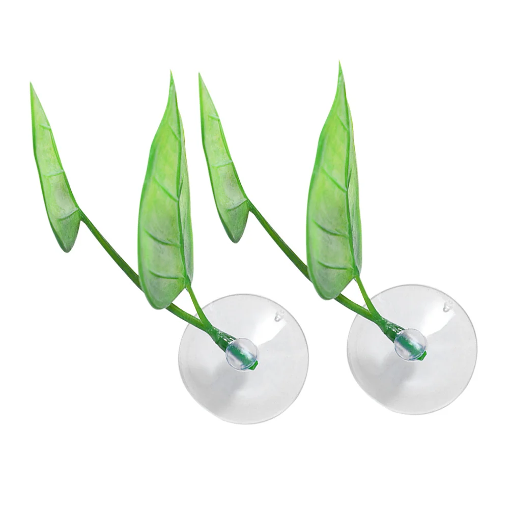 

2Pcs Betta Leaf Pad Stable Betta Fish Hammock Resting Bed Aquarium Decoration Fish Tank Accessories Hideout Aquarium