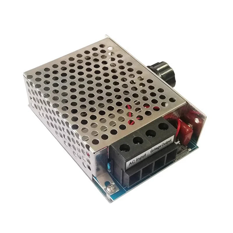 AED6-고전력 10000W 사이리스터 레귤레이터 AC110V-220V 전자 레귤레이터 모터 모듈 조광기 온도 조절기 고전류