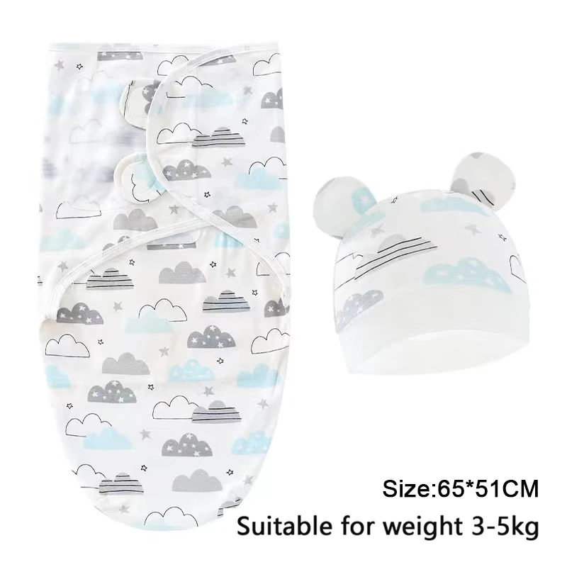 newborn baby swaddle wrap parisarc 100% cotton soft infant newborn baby products Blanket & Swaddling Wrap Blanket Sleepsack