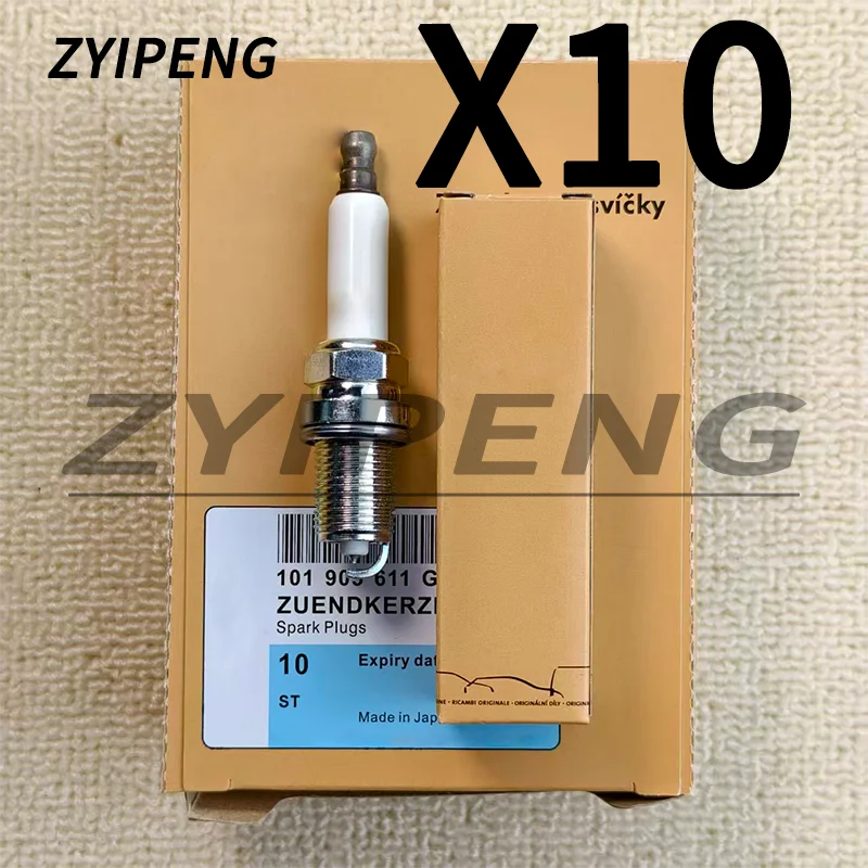 

OEM 101905611G Платиновая свеча зажигания PFR8S8EG для Audi A5 A6 A7 A8 Q5 Q7 VW Touareg 3.0L 2011-2018 4 шт./10 шт.