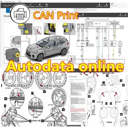 Newest 2024 Online Account for autodata software autodata 2024 Auto Maintenance Software can Printing Fast stable, online update