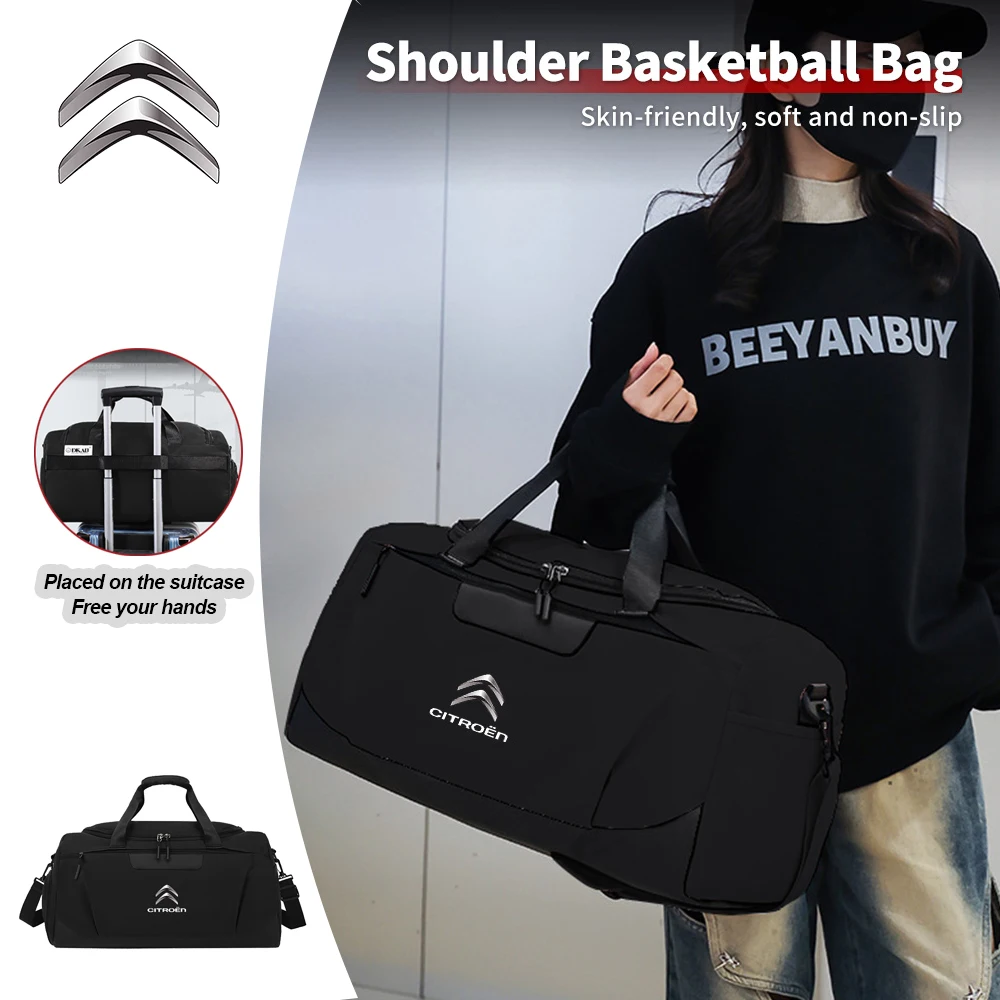 

Travel Gym Bag Short-distance Luggage Fitness Bags Shoulder Handbags Duffle For Citroen C4 C3 C5 C1 C2 Berlingo Celysee Cactus