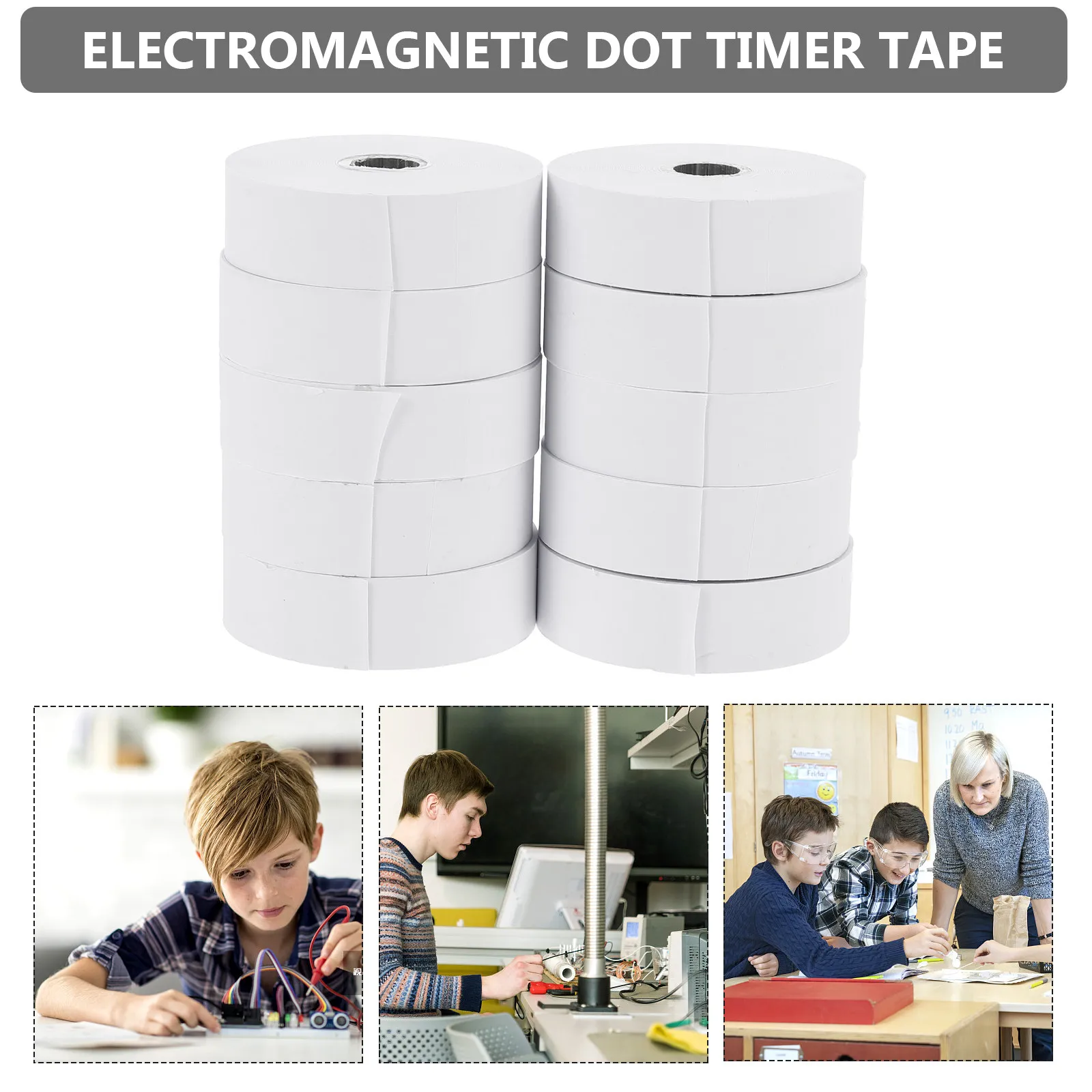 

Dot Timer Paper School Physics Experiment Teaching Tool Simple Safe Use Reliable Practical Paper for Spark Timer