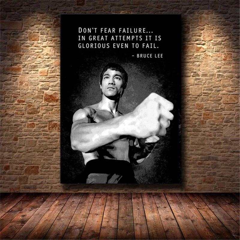 Success Quotes Japan Samurai Spirit Posters Motivational Canvas Painting Wall Art Prints for Living Room Home Decor