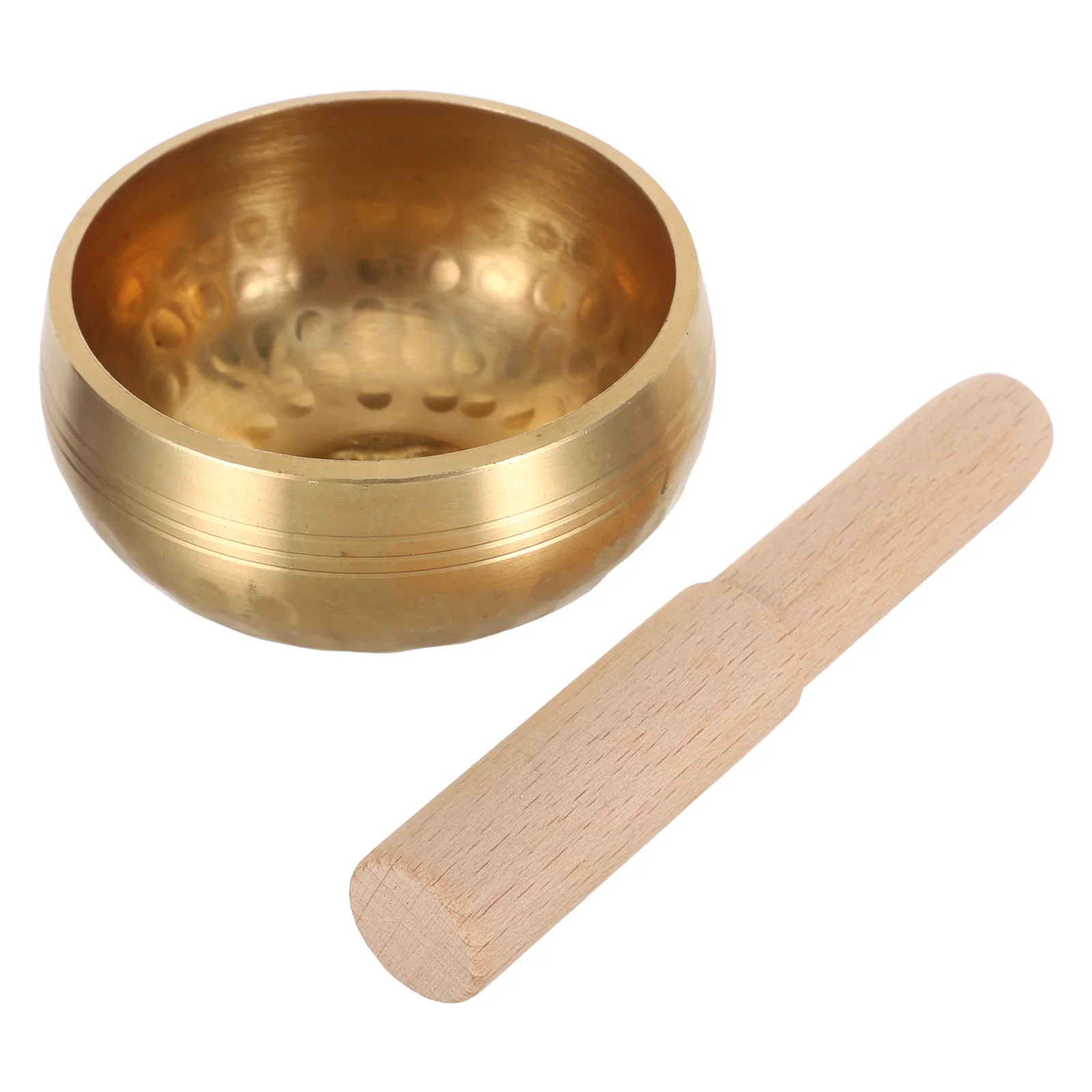 

1Set Tibetan Singing Bowl 3inch Hand-Hammered Authentic Meditation Sound Bowl Wooden Striker Yoga Beginners Relaxation Set
