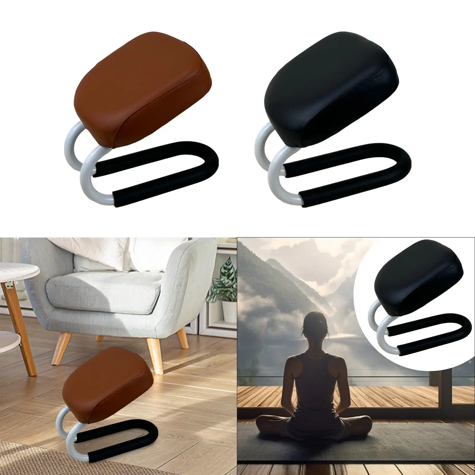 

Meditation Stool Ergonomic Lightweight Versatile Portable Meditation Bench Prayer Bench Seat for Home Praying Yoga Women Kneeler