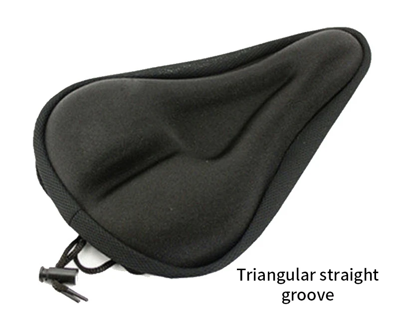 Breathable Bicycle Seat Cover MTB Bike Soft Thickened Saddle Seat Cushion Cycling Sponge Pad Cushion Cover Riding Accessories