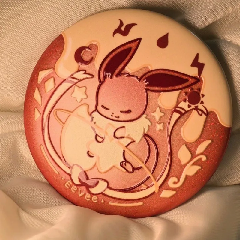 Pokémon Brooch Eevee Brooches for Women Glaceon Fashion Jewelry Sylveon Metal Accessories Leafeon Badge Pins Toy Figures Gift view 5