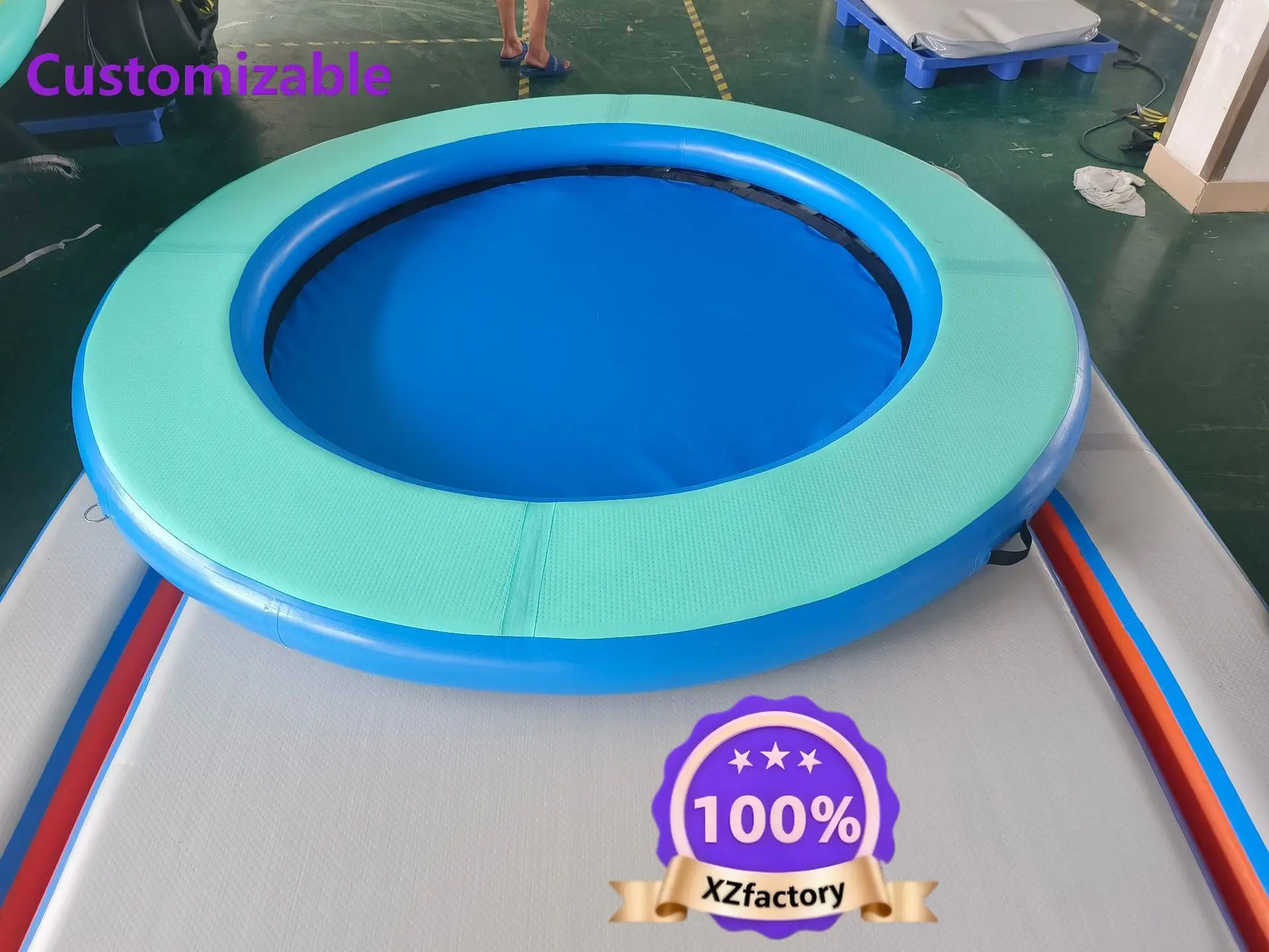 Factory Direct 2026 Top RatedAmazon new model, pool loungers, floating play pool, inflatable water hammock, round floating ring,