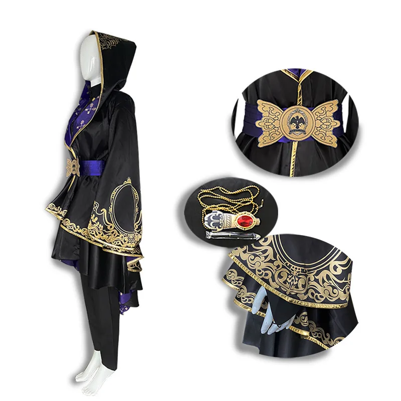 Animation Twist Wonderland Cos Style Uniform All The Same Universal Riddle Animation Cos Costume Game Cos Halloween Costumes