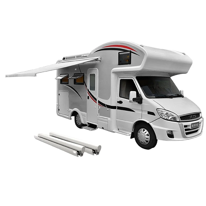 

12 V Motor Retractable RV Side Awning Manual Caravan Motorhome Camper Electric RV Awning Tent for Exterior Accessories