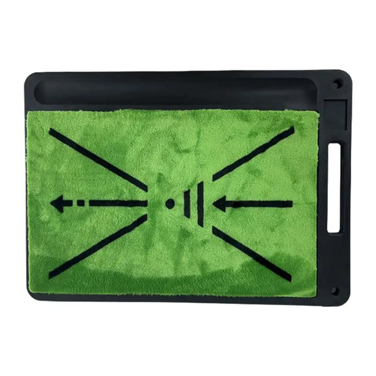 عالية الجودة جولف سوينغ كشف المطاط التدريب حصيرة الكرة مسار الاتجاه وسادة سوينغ مسار الوسادة سوينغ ممارسة حصيرة #6