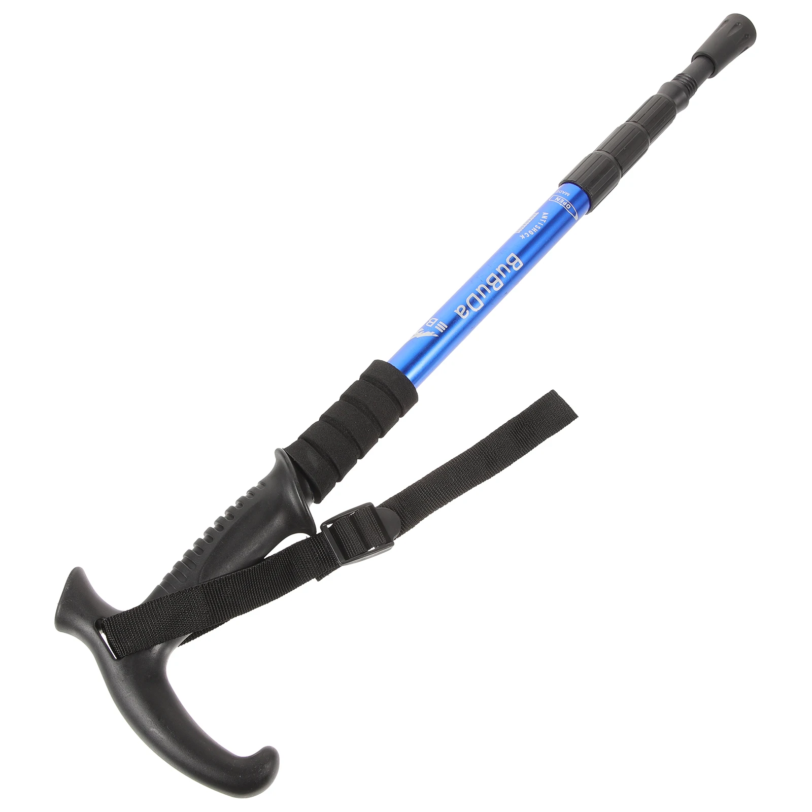 

Adjustable Aluminum Alloy Walking Cane For Elderly Hiking Climbing Outdoor Non Slip Anti Slip Durable Portable