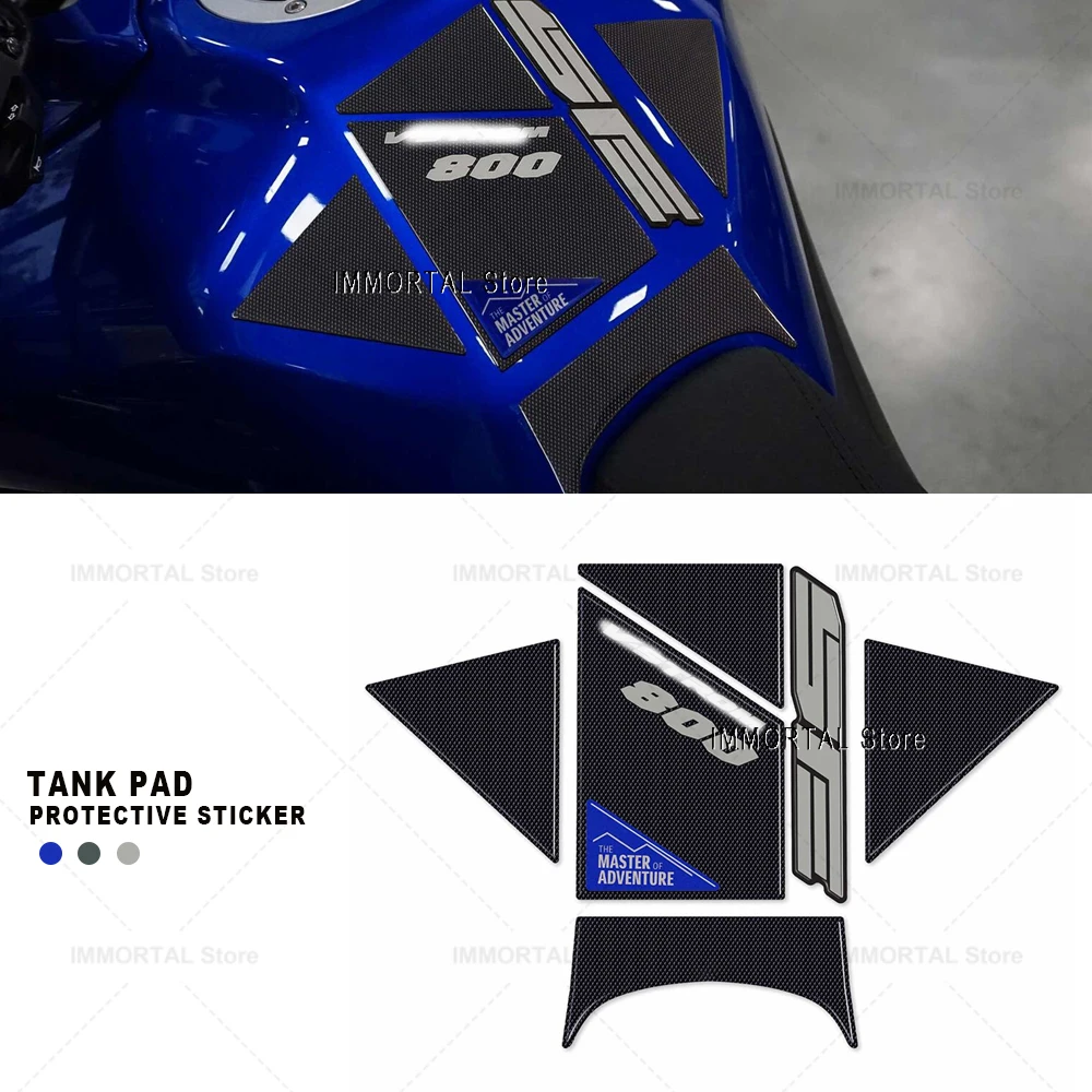 V-Strom 800SE Tank Pad Stickers Motorcycle Sticker 3D Epoxy Resin Protection Sticker For V-Strom 800 SE 2023