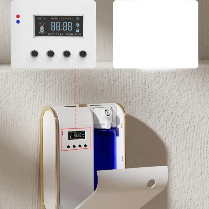 Modern Hotel Bluetooth-compatible Aromas Diffuser Cold Mists Low Noise Design 37JD