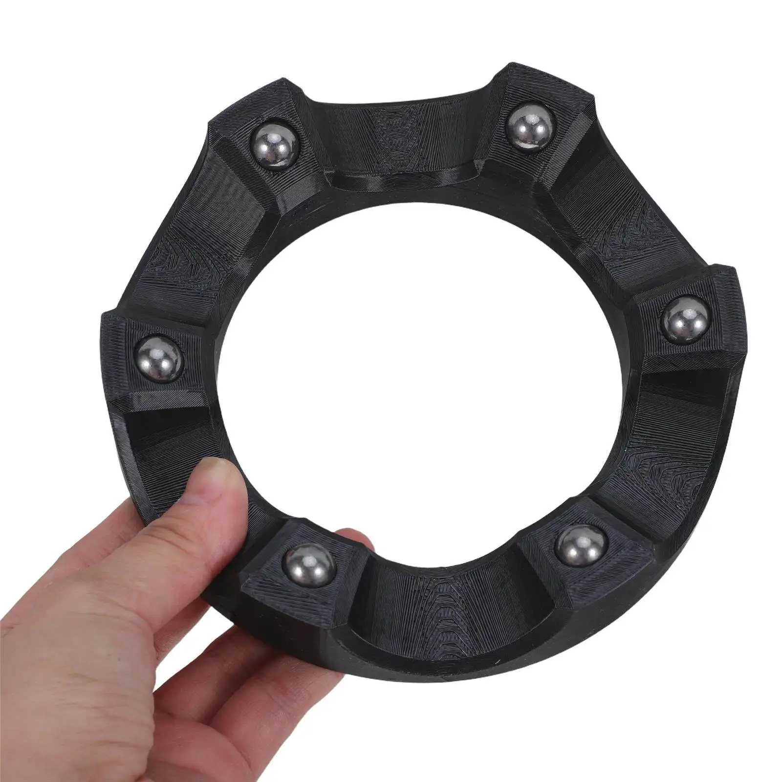 

Bowling Ball Spinner Stand 360 Degree Smooth Rotation Ball Cup Silent Bearing Roller Display Rack for Training Maintenance