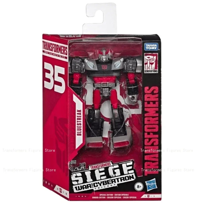Brandneues Transformer-Roboterspielzeug G-Serie WFC-S64 Bluestreak G1 Film Cartoon Actionfigur Anime Bewegliches Modell Beliebtes Puppengeschenk
