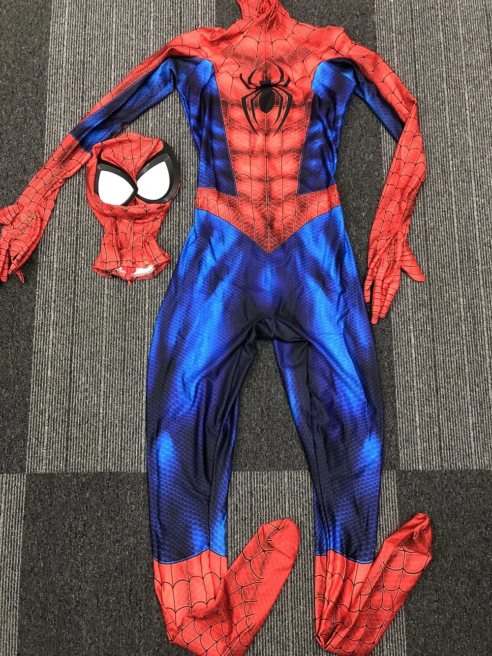 Klassieke Peter Parker Spiderman Kostuum Cosplay Biglens 3d Print Cosplay Spandex Zenzai Pak Halloween Kostuum Voor Volwassenen/Kinderen