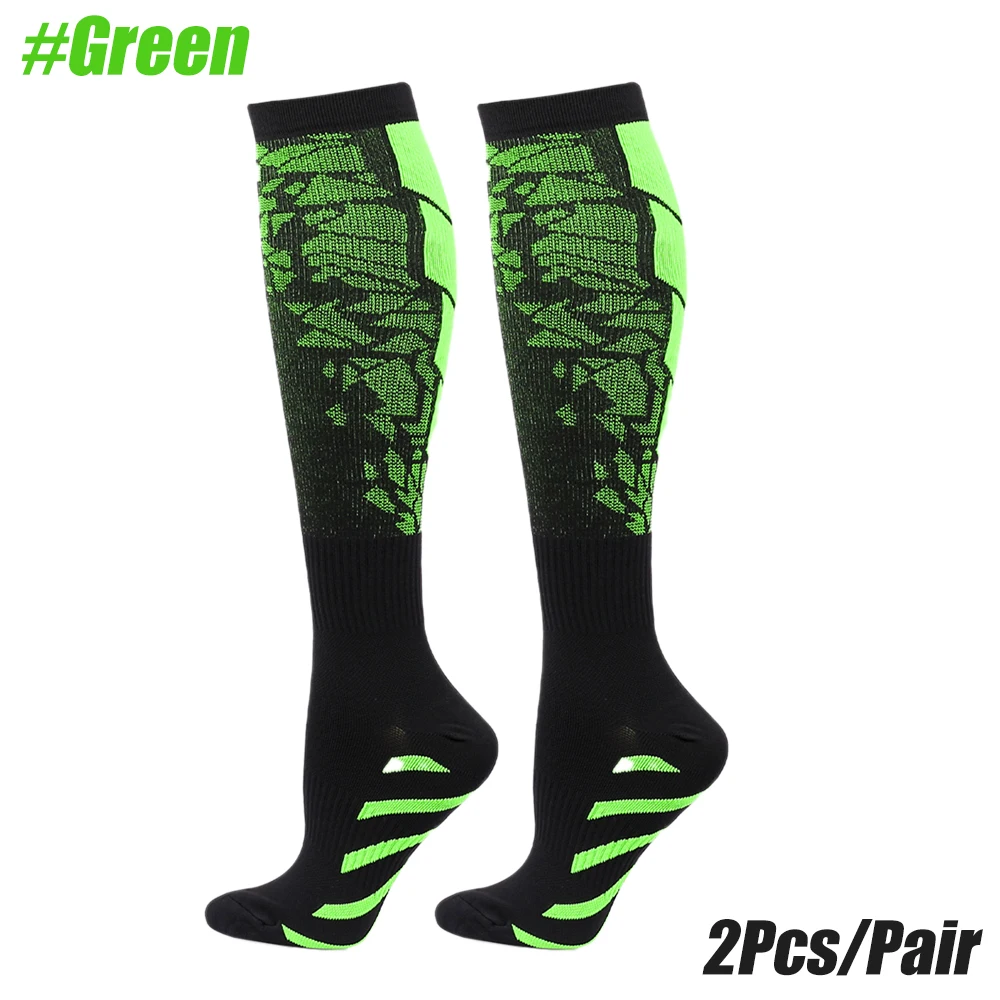 1/3/6 paar Sport Compressiekousen Verpleging Dames en Heren Kousen Verpleging Wandelen Reizen Vliegsokken Hardlopen Fitness Sokken