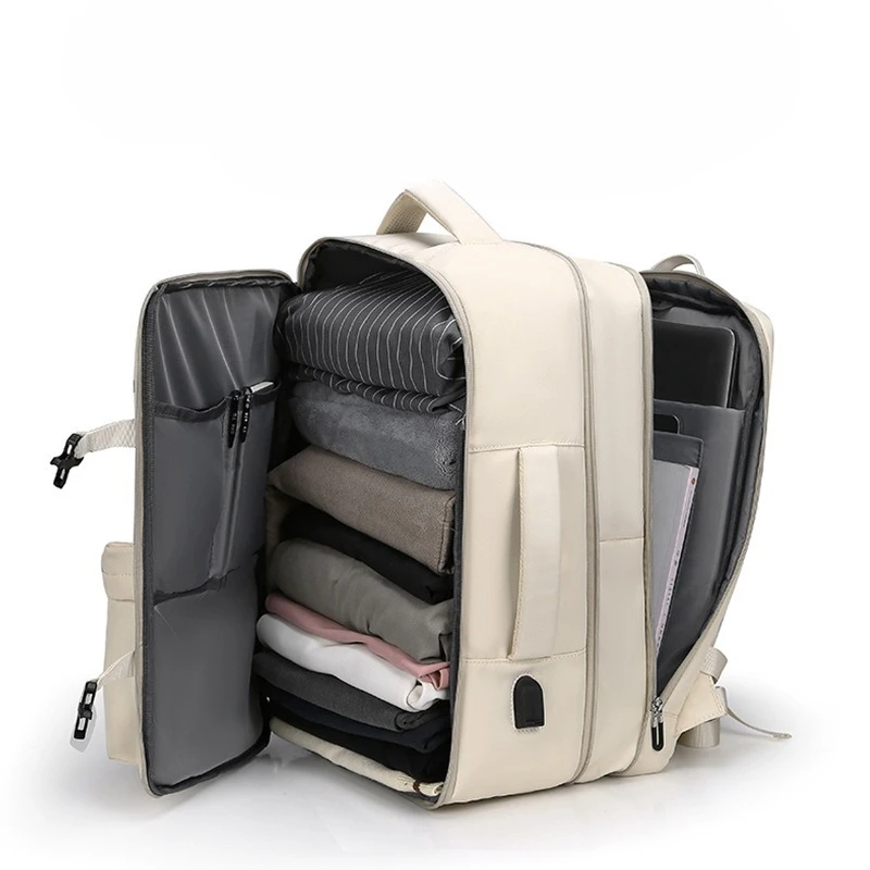 ขนาดใหญ่ความจุกระเป๋าเป้สะพายหลังผู้ชายกระเป๋าเป้สะพายหลังแฟชั่นอินเทรนด์น้ําหนักเบากระเป๋าคอมพิวเตอร์กระเป๋าแล็ปท็อปโรงเรียนกระเป๋า Mochilas Mujer