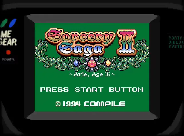 خرطوشة لعبة GAME GEAR 8 بت: Madou Monogatari II - Arle 16-Sai [v1.2] (النسخة الإنجليزية الأمريكية!! ）