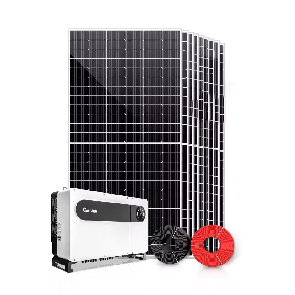 Solar Power System 3000W 5000W 6000W Off Grid MPPT Inverter with Solar Panel for House Use Customize