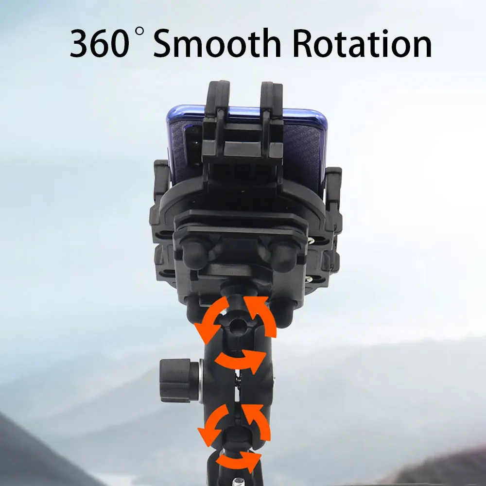 Supporto per telefono cellulare da manubrio con staffa di supporto GPS per ammortizzatore per Yamaha Xmax X-MAX 400 300 250 125 Accessori moto