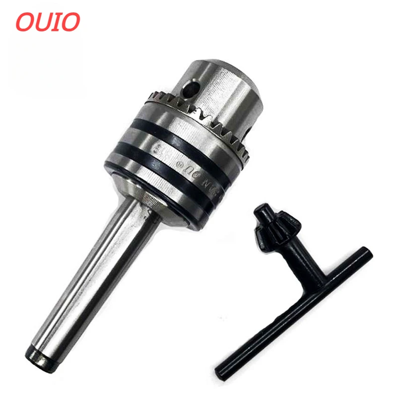 OUIO MT1 MT2 MT3 MT4 B10 B12 B16 B18 0.6-6/1-10/1-13/3-16/5-20 Morse tapper shank Drill Chuck Arbor Lathe CNC drill machine Wood