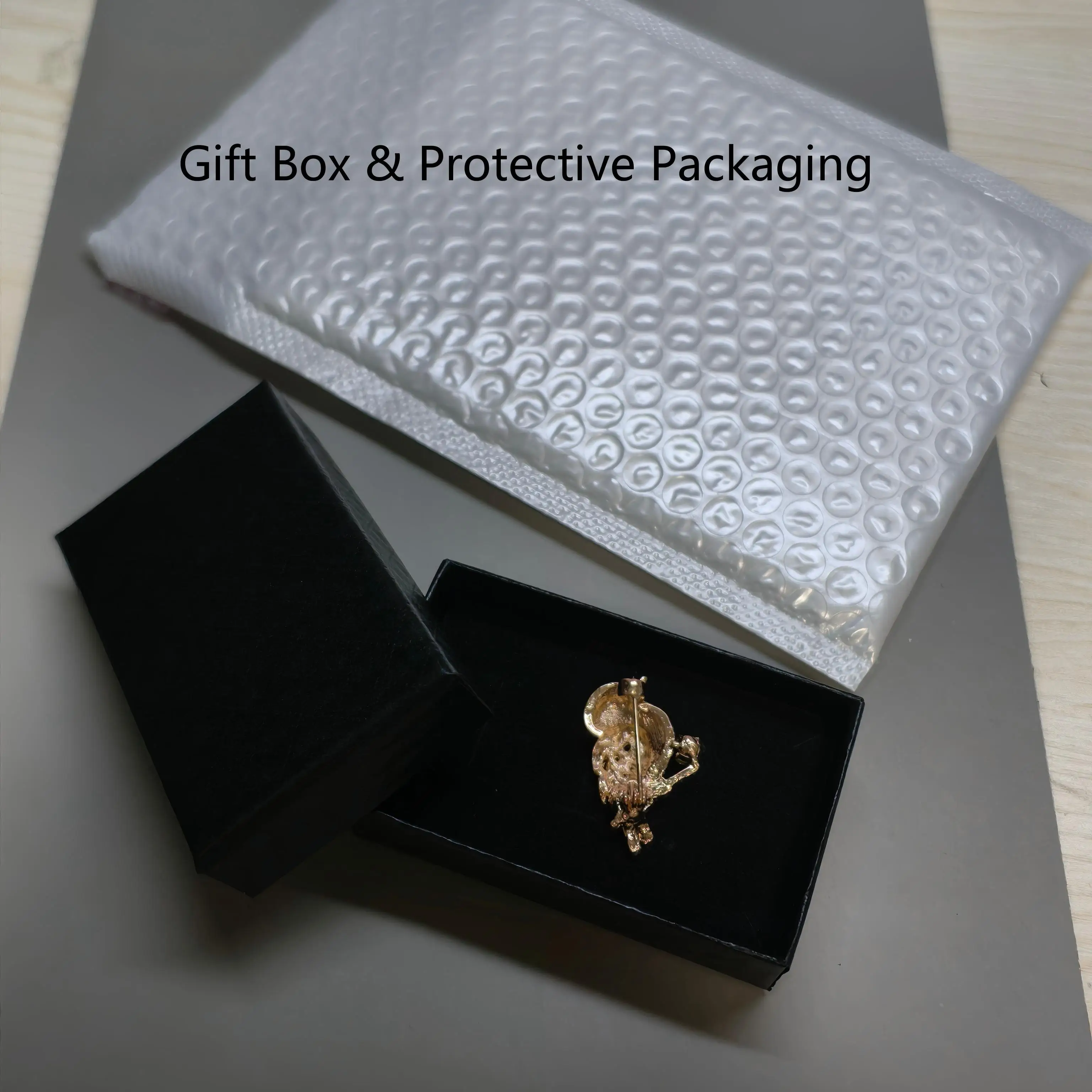 Exquisite gold color bird design versatile fashion trend personalized accessory buckle brooch view 5