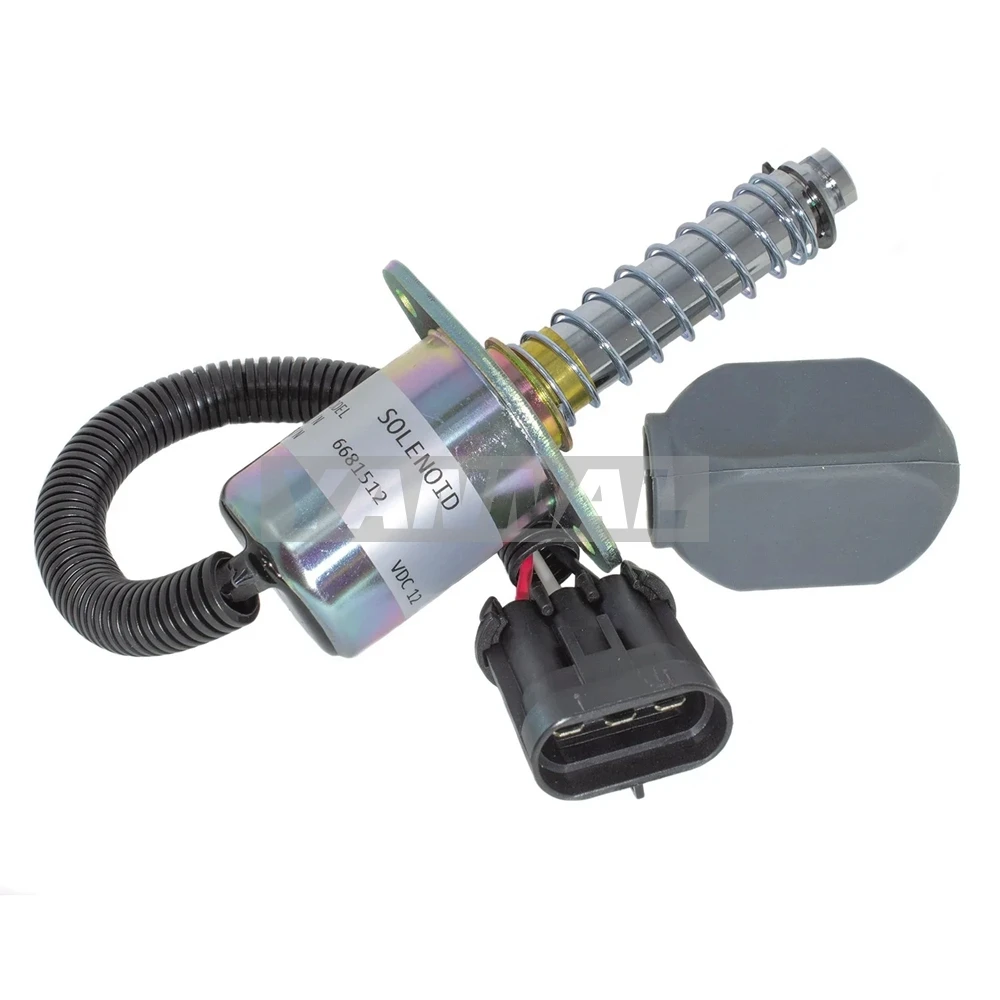 

HOT SALE FUEL SHUT OFF SOLENOID 6681513 FOR BOBCAT EXCAVATOR 325 328 KUBOTA D1703