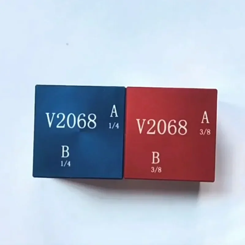 Hot Sell Hydraulic Solenoid Valve Seat Valve Block V2068 Pressure Relief Valve Block G1/4 G3/8 Connector Thread
