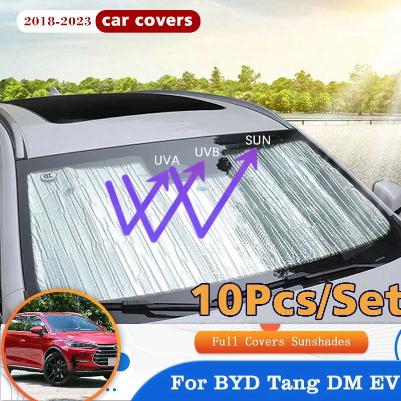 

Солнцезащитный козырек для BYD Tang DM EV DM-i 2018 2019 2020 2021 2022 2023 солнцезащитные очки для лобового стекла солнцезащитный чехол автомобильные аксессуары