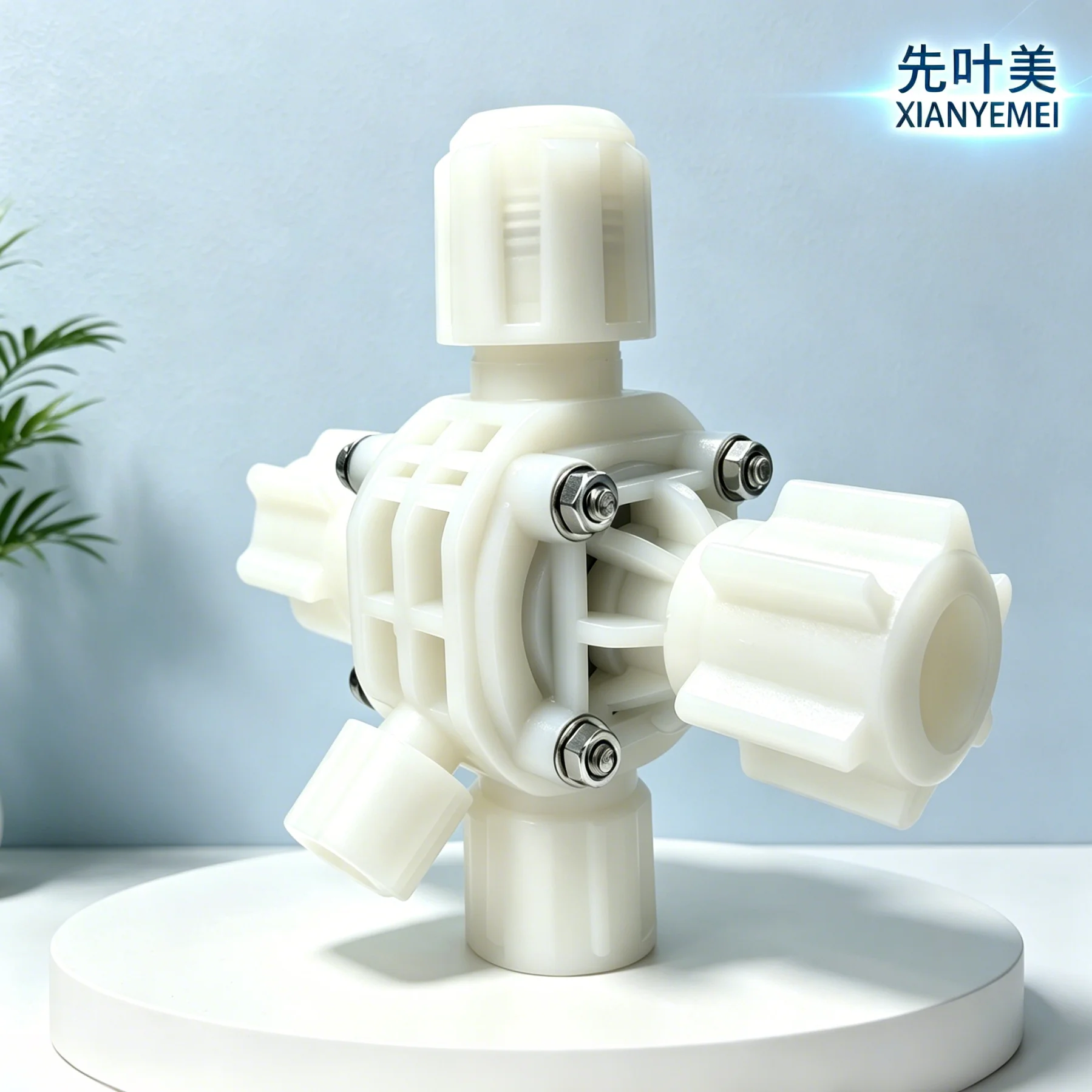 pvdf-multi-function-valve-for-chemical-dosing-pump-back-pressure-relief-anti-siphon-metering-accessory