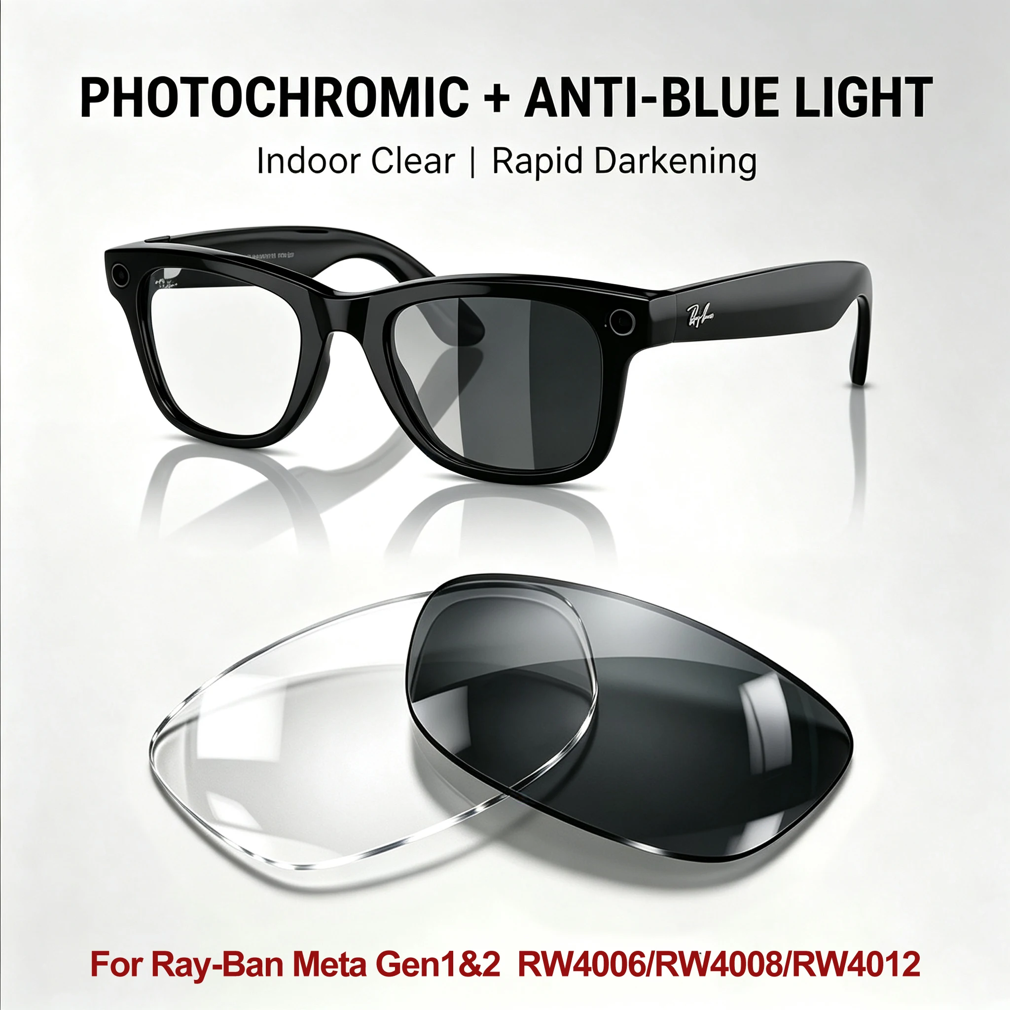 lentes-fotocromaticas-polarizadas-de-substituicao-para-Oculos-inteligentes-ray-ban-meta-wayfarer-rw4006-rw4008-rw4012-gen1-gen2-acessorios-ar