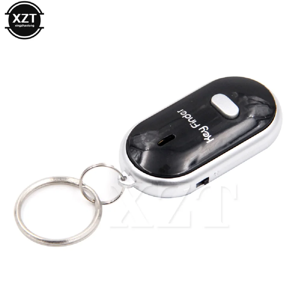 Anti Post Audio Sensor Flash Electronic Alarm LED Key Locator Find i Party Committee Key Whistle Control Flashlight Anti Loss