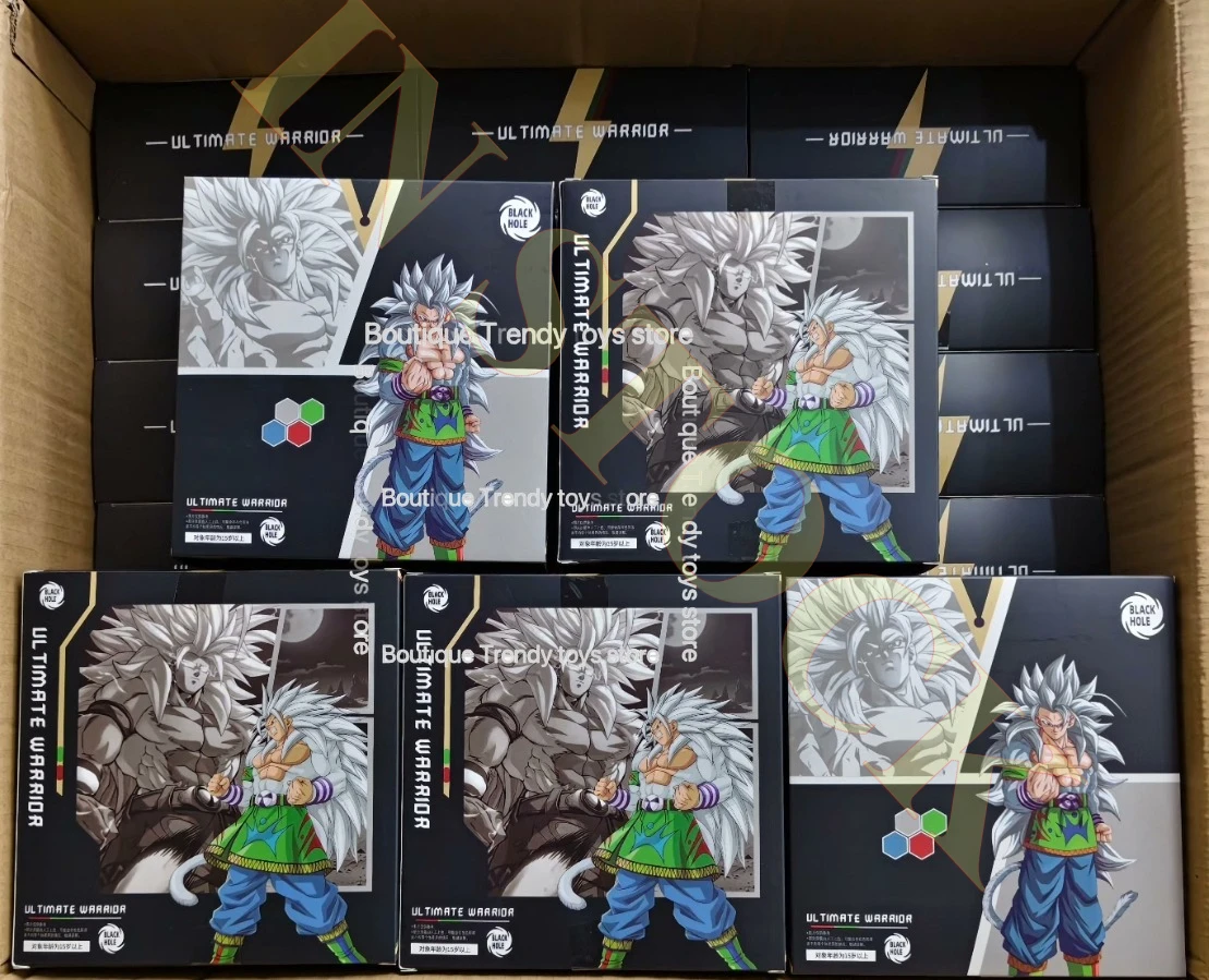In Stock Black Hole Dragon Ball Super Saiyan SSJ4 SSJ5 Son Goku Son Gohan AF Xicor Anime Action Figure Model Toy Gift view 6
